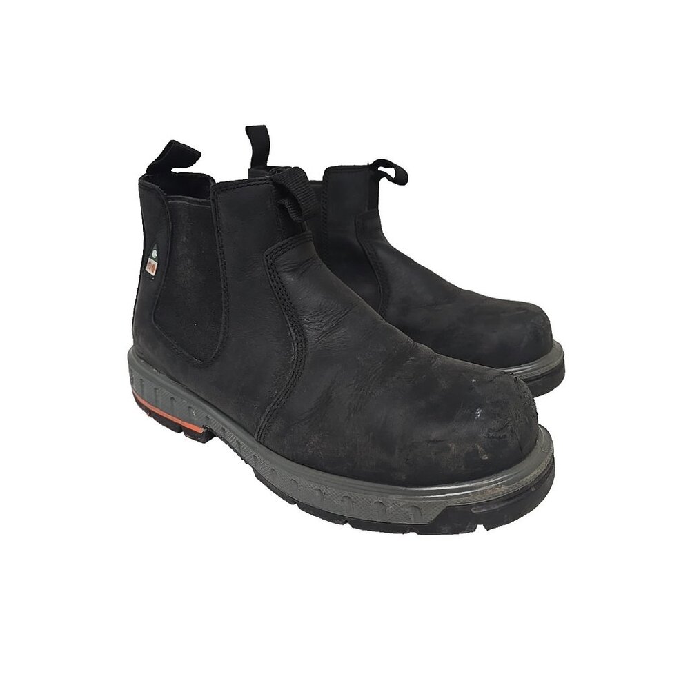 Helly Hansen Men's HHS242002 6" Steel Toe Pull On Work Boot Black Size 11M